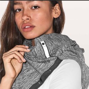 Lululemon Heather Grey Vinyasa Scarf